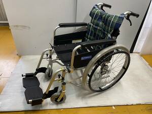 ★カワムラサイクル★KA822B-N2 自走式 車いす 車椅子【中古/現状品/引取限定大阪市】