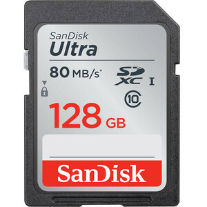 送料無料 128GB SDXCカード SDカード SanDisk サンディスク Ultra UHS-I U1 SDSDUNR-128G-GN3IN/5299