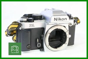 【同梱歓迎】実用■Nikon FA シルバー■シャッター全速・露出計完動■1932