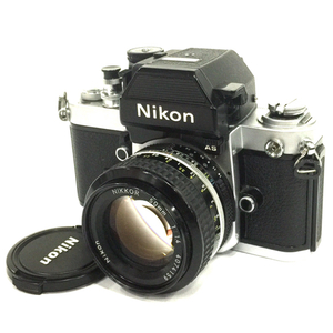 1円 Nikon F2 フォトミックAS NIKKOR 50mm 1:1.4 一眼レフフィルムカメラ レンズ C300931