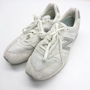 ◇ Θ NEW BALANCE ニューバランス NBJ-1143912 スニーカー サイズ24.5 ホワイト レディース E