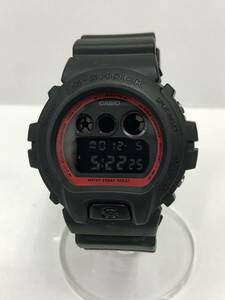 CASIO ジーショック G-SHOCK for TAKEO KIKUCHI コラボ DW-6900FS メンズ デジタル腕時計 レッド×ブラック SS-044801