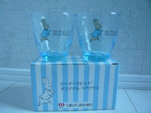 PETER RABBIT ピーターラビット オリジナルペアグラス 2点セット 新品、未使用品、 非売品 2　