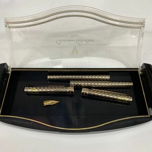 R10/【1円スタート】GIOVANNI VALENTINO 万年筆 文房具 ゴールド ジャンク品