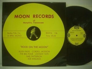 ■ 輸入HOLLAND盤 LP 　ROCK ON THE MOON / ALLEN PAGE CORDELL JACKSON THE BIG FOUR ムーンレコーズ ロカビリー REDITA 136 ◇r51123