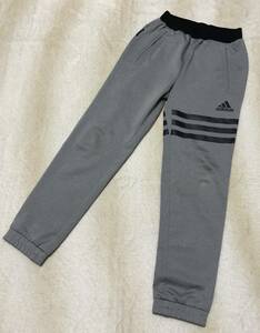 ☆adidas☆アディダス テーパード トラック パンツ XS グレー系 ジャージ スキニー S95334