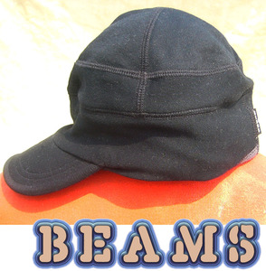 即決■BEAMS■回答ルビーのブラックキャットcap■■古着