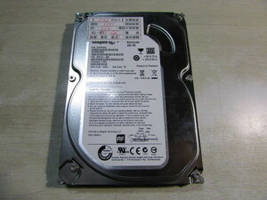 【YHD0565】★（正常）Seagate ST250DM000 3.5inch/内蔵HDD/S-ATA/250GB/電源投入回数:575回/累積時間:1269時間★中古