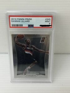 NBA カード　PRIZM DAMIAN LILLARD ダミアン　リラード　PSA 9 MINT 2012