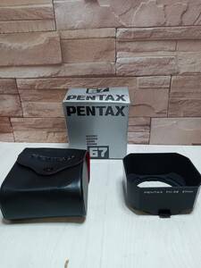 【未使用品】PENTAX ペンタックス レンズフード 67ミリ 日本製 元箱 ケース有り カメラ アクセサリー レンズ 検索：90mm F2.8 105mm F2.4 