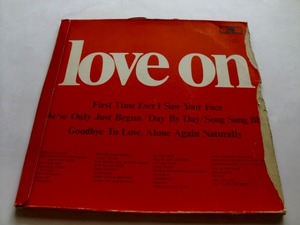 **【LP盤】Alan Caddy & His Orchestra and singers/Love on/2枚入