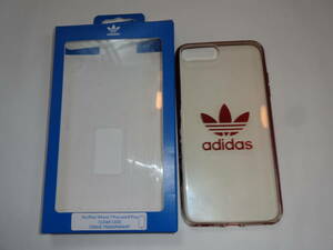 【iPhone8 Plus/7 Plus ケース】Clear Case (Burgundy logo) adidas Originals クリアケース 送料無料