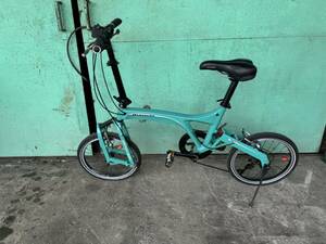 Bianchi　ビアンキ　Fretta　美品？　ミニベロ 折りたたみ自転車　中古現状品