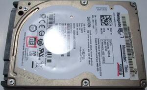 SEAGATE 2.5インチ HDD ST500LT012 500TB SATA 使用時間少 即決! 49_098