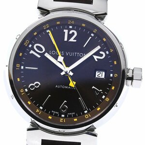 ルイ・ヴィトン LOUIS VUITTON Q1131 タンブール デイト GMT 自動巻き メンズ _796299