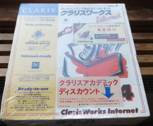 クラリスワークス claris works ver.4 appleMacintosh 新品　未開封　