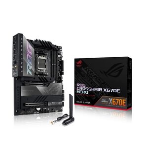 【中古】ASUS AMD Ryzen 7000 シリーズ X670E AM5 対応 マザーボード ROG CROSSHAIR X670E HERO/