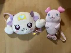 プリキュア　ラテ　くるるん　ぬいぐるみリュック