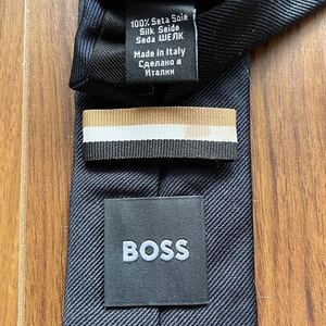 HUGO BOSS (ヒューゴボス)ブラックネクタイ