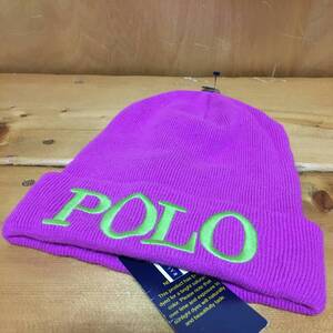 新品 ポロ ラルフローレン POLO RALPH LAUREN LOGO BEANIE ビーニー ロゴ 