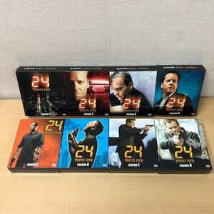 Y1106A 24 TWENTY FOUR コンパクトBOX ボックス 全8シーズン DVD 8本セット セル版 日本語吹替 洋画 海外 ドラマ 20世紀フォックス 