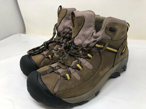 ◆KEEN　キーン　トレッキングブーツ　26.0㎝　TARGHEEⅡMID　カーキ系　中古◆14656