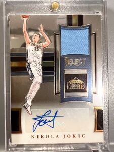 Super Rare Blue Jersey 99枚限定 Auto 17-18 Panini Nikola Jokic ニコラ・ヨキッチ NBA 直筆 サイン Nuggets ナゲッツ All-star MVP 優勝