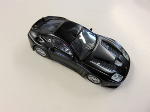 京商(KYOSHO)　ミニカー　1:64　Ferrari　575　GTC（フェラーリ　575　GTC)　黒(black)　