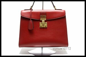 近年モデル希少美中古■Christian Dior ディオール アディクト レザー ハンドバッグ クリスチャンディオール■0815oo116-3M