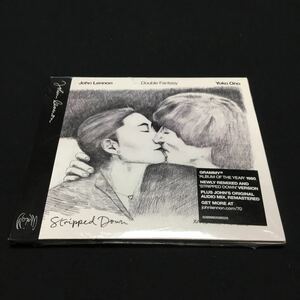 CD JOHN LENNON＆YOKO ONO DOUBLE FANTASY STRIPPED DOWN 輸入盤 ジョンレノンオノヨーコ 新品 未使用