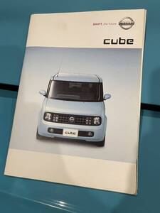 Nissan 日産 z11 cube キューブ カタログ オプション付き 2002年10月