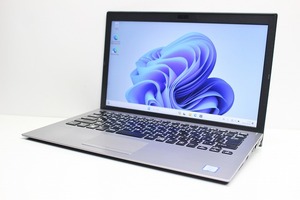 ノートパソコン Windows11 中古 VAIO Pro PG VJPG11C11N 第7世代 Core i5 SSD256GB メモリ8GB Windows10 13.3 カメラ