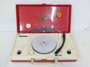 現状品★7107★VICTOR ビクター/ポータブルレコードプレーヤー/Stereo Electrola/Ki-Fi/ターンテーブル/ヴィンテージ