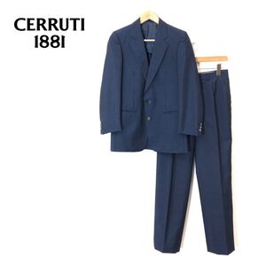 1K2678-J-S◆イタリア製 CERRUTI 1881 セルッティ メンズシングルスーツ◆ネイビー セットアップ 上下セット 44 紳士服 ビジネス 通勤