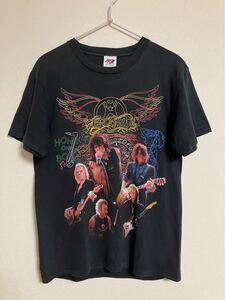 エアロスミス　半袖Tシャツ　2004 ツアーT Mサイズ　バンドT ロックT 00s オールド