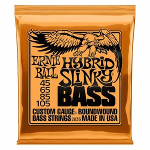 正規品 ERNIE BALL 2833 ベース弦 (45-105) HYBRID SLINKY BASS ハイブリッ