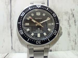 SEIKO／PROSPEX 6R35-00T0 111165 ダイバースキューバ 3針 カレンダー付 回転ベゼル 腕時計 店舗受取可