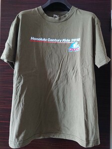 【即決★稀少★送料無料】ホノルル・センチュリー・ライド2010記念Tシャツ★サイズM★88 TEES製