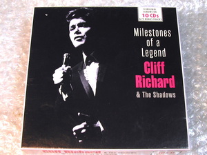 CD10枚組BOX全集クリフ・リチャード歴史的名演集MILESTONES OF A LEGEND/Cliff Richard ＆ The Shadows/超人気名盤!! 廃盤レア!! 極美品!!