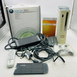 【送料無料】Microsoft XBOX360 20GB 外付けHDD250GB 周辺機器 ソフト6本付属