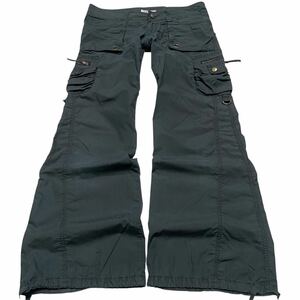 00s Japanese Label G.O.A cargo design flare pants ifsixwasnine 14th addiction l.g.b lgb kmrii yasuyuki ishii goa collection