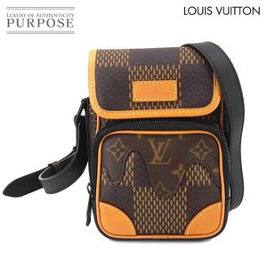 未使用 展示品 ルイ ヴィトン LOUIS VUITTON LVスクエアード アマゾン メッセンジャー ショルダー バッグ NIGO N40357 RFID 90263490