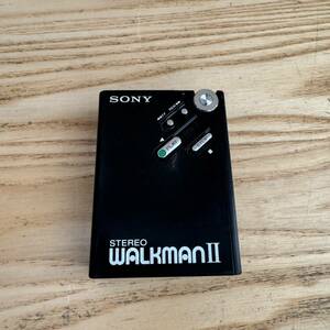 ☆SONY ソニー WALKMAN ウォークマン STEREO CASSETTE PLAYER ステレオカセットプレイヤー WM-2 ブラック(中古品/現状品/保管品)☆