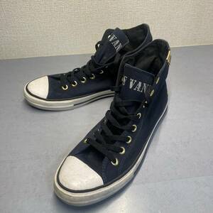 USVANS ヴァンズ ハイカット スニーカー 　８ホール　紺 ネイビー 27cm V66MLT 星 スター 刺繍 VANS