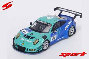 ■限定500pcs. スパークモデル 1/43 2016 ポルシェ911 (991) GT3R #44 ニュルブルクリンク24h