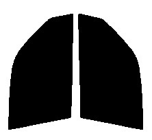 ライトスモーク　50% 運転席、助手席　プレオ RA1・RA2・RV1・RV2 前期　カット済みフィルム