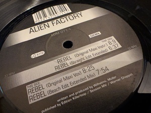 12”★Alien Factory / Rebel / ハード・トランス！