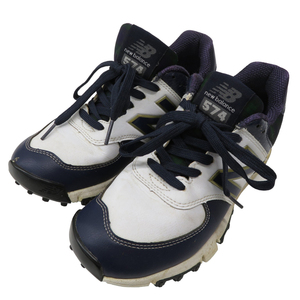 NEW BALANCE ニューバランス MGS574NT スパイクレス ゴルフシューズ ネイビー系 23.5cm [240101133810] ゴルフウェア レディース