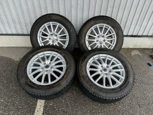 ★富山発　レクサス　NX着用　ESTROSA　17インチ　アルミ　スタッドレス　5穴　GRIPMAX 225/65R17 2022年　直接引取可　売り切り