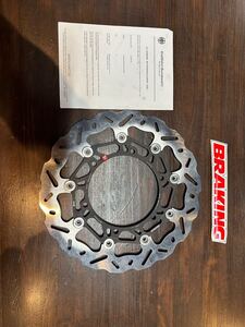 YAMAHA ヤマハ WR250X BRAKING ブレーキング フロントディスクローター 未使用品